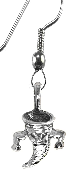 Tornado, Hurricane, And Typhoon Earrings With Sterling Silver Fishhooks