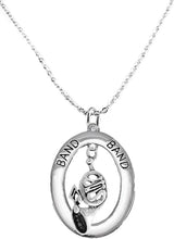 Orchestra-Band French Horn Player, Hypoallergenic Adjustable Necklace, Safe-Nickel, Lead Free