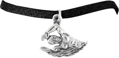 Male Swimmer Charm Bracelet Hypoallergenic, Adjustable Safe-Nickel, Lead & Cadmium Free!