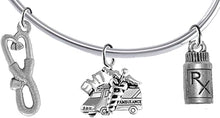 EMT, Paramedic, Add-A-Charm Bracelet, Hypoallergenic, Safe-Nickel, Lead, Free