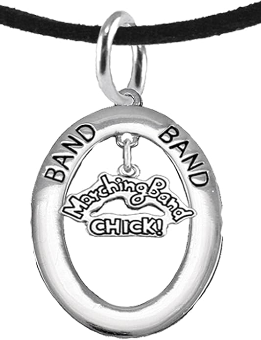 Marching Band Chick, Hypoallergenic Adjustable Necklace, Safe-Nickel, Lead and Cadmium Free