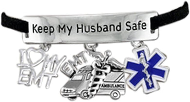 The EMT Keep My Husband Safe Hypoallergenic, Safe-Nickel, Lead Free