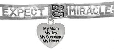 Expect Miracles, The Original Hypoallergenic, Safe-Nickel, Lead, Cadmium Free, Adjustable Stretch Bracelet