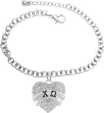 Chi Omega Hypoallergenic Safe Bracelet Nickel, Lead, Cadmium Free