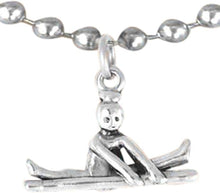 Gymnastic On Balance Beam Necklace, Adjustable, Hypoallergenic, Nickel, Lead & Cadmium Free!