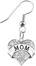 Mom Charm Fishhook Earring Hypoallergenic, Safe-Nickel, Lead & Cadmium Free!
