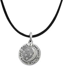 Mother's Day Jewelry, Mom Jewelry, Grandma Jewelry, I Love You To The Moon And Back Adjustable Neck Hypoallergenic-Safe, Nickel, Lead, Free