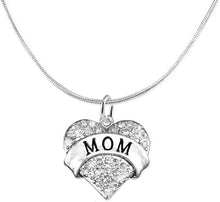 Mom Charm Necklace Adjustable, Hypoallergenic, Safe-Nickel, Lead & Cadmium Free!