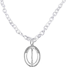 Band Clairinet Player Hypoallergenic Adjustable Necklace, Safe-Nickel, Lead Free