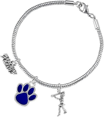 The, Majorette Jewelry Blue Paw Hypoallergenic Adjustable, Safe-Nickel, Lead Free