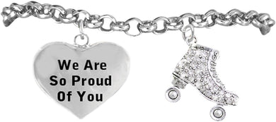Roller Skates We are So Proud of You, Hypoallergenic, Adjustable, Nickle and Lead Free! Fits Everyone.