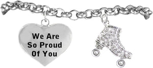 Roller Skates We are So Proud of You, Hypoallergenic, Adjustable, Nickle and Lead Free! Fits Everyone.