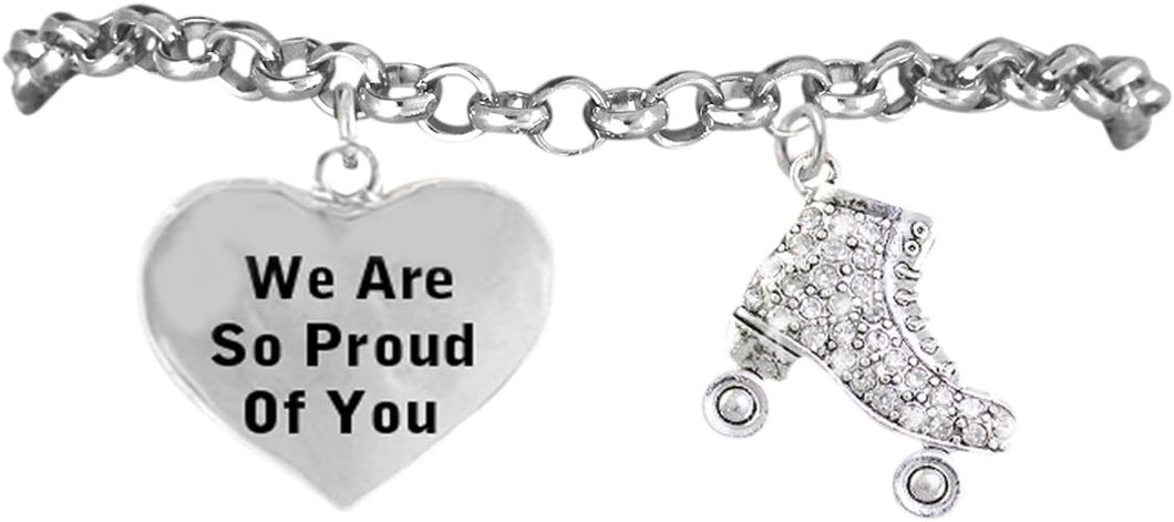 Roller Skates We are So Proud of You, Hypoallergenic, Adjustable, Nickle and Lead Free! Fits Everyone.