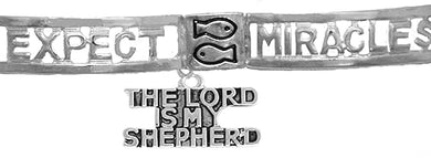 Expect Miracles, The Original Hypoallergenic, Safe-Nickel, Lead, Cadmium Free, Adjustable Stretch Bracelet