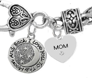 Mother's Day Jewelry, Grandma Jewelry, Mom Bracelet, Hypoallergenic, Safe-Nickel, Lead, Free