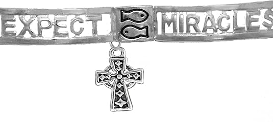 Expect Miracles, The Original Hypoallergenic, Safe-Nickel, Lead, Cadmium Free, Adjustable Stretch Bracelet