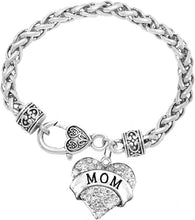Mom Charm Bracelet Hypoallergenic, Safe-Nickel, Lead & Cadmium Free!