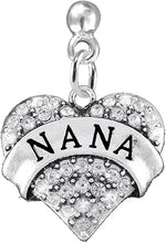 Nana Charm Post Earring Hypoallergenic, Safe-Nickel, Lead & Cadmium Free!