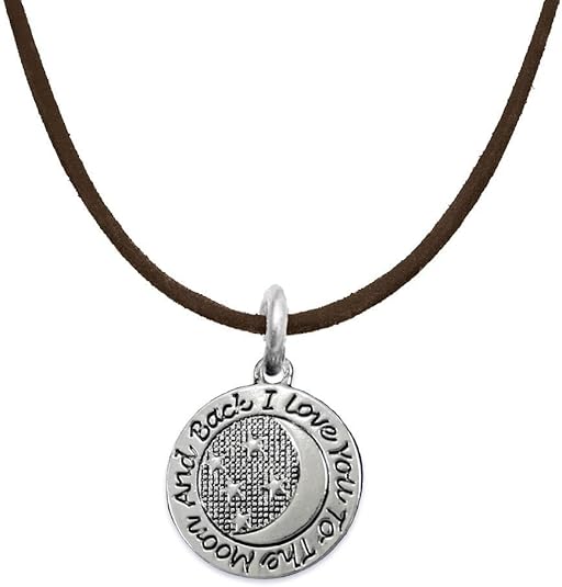 Mother's Day Jewelry, Mom Jewelry, Grandma Jewelry I Love You To The Moon And Back Adjustable Necklace Hypoallergenic-Safe, Nickel, Lead, Free