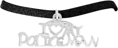 Policeman I Love My Policeman Hypoallergenic Adjustable Bracelet Nickle, Lead Free