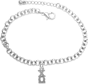 Chi Omega - Licensed Sorority Jewelry Manufacturer, Hypoallergenic Safe Lavalier Adjustable "Fits Anyone"
