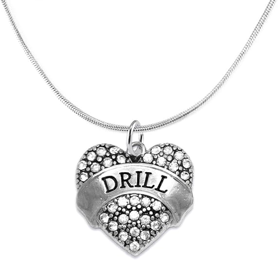 The Perfect Gift Drill Adjustable Hypoallergenic Necklace, Safe-Nickel and Lead Free