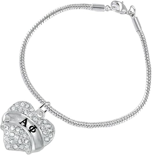 Alpha Phi- Licensed Sorority Jewelry Manufacturer, Hypoallergenic Safe