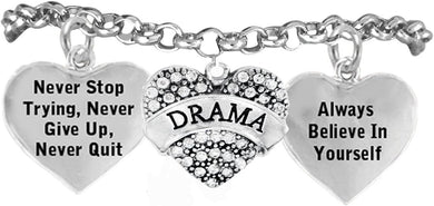 Perfect Gift Theater Drama Crystal Bracelet., 