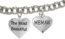 The Most Beautiful Memaw, Adjustable, Hypoallergenic, Safe-Nickel, Lead, Cadmium Free