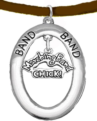 Marching Band Chick, Hypoallergenic Adjustable Necklace, Safe-Nickel, Lead and Cadmium Free