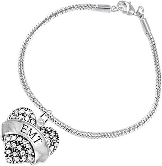 The Perfect Gift EMT Hypoallergenic Bracelet, Safe-Nickel, Lead & Cadmium Free!
