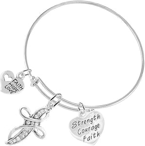 Christian 3 Charm Adjustable Bracelet Hypoallergenic, Safe-Nickel, Lead, Free