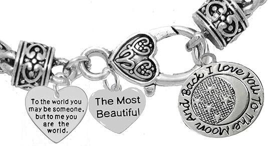 Mother's Day Jewelry, Mom, Jewelry, Grandma Jewelry The Most Beautiful Bracelet, Hypoallergenic, Safe-Nickel, Lead, Free