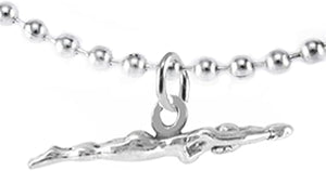 Swimming Necklace Adjustable Hypoallergenic, Safe-Nickel, Lead & Cadmium Free!