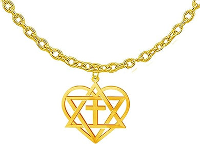 Messianic, Christain, Yeshua (Jesus) In My Heart Necklace