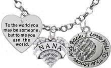 Mother's Day Jewelry, Mom, Jewelry, Nana Necklace, Hypoallergenic, Safe-Nickel, Lead, Free