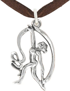 Rhythmic Gymnastics Ribbons, Necklace, Adjustable, Hypoallergenic, Nickel, Lead & Cadmium Free!