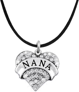 Nana Charm Necklace Adjustable, Hypoallergenic, Safe-Nickel, Lead & Cadmium Free!