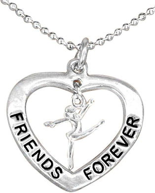 Friends Forever Gift Necklace, Adjustable, Hypoallergenic, Nickel, Lead & Cadmium Free!
