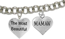 The Most Beautiful Mamaw, Adjustable, Hypoallergenic, Safe-Nickel, Lead, Cadmium Free
