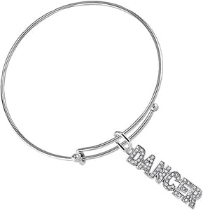 Dancer Adjustable Hypoallergenic Safe Bracelet. Nickel, Lead & Cadmium Free