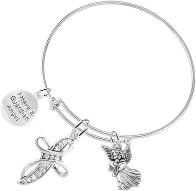 Christian 3 Charm Adjustable Bracelet Hypoallergenic, Safe-Nickel, Lead, Free