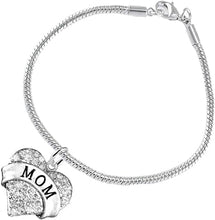 Mom Charm Bracelet Hypoallergenic, Safe-Nickel, Lead & Cadmium Free!