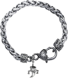 Hurricane, Tornado, Cyclone, Typhoon Antique Silvertone Wheat Chain Bracelet, The Most Popular Bracelet We Have Out Of 29 Bracelets, What A Wonderful Gift For Yourself Or Someone Special. Hypoallergenic-Safe No Nickel, Lead, Or Cadmium In The Metal