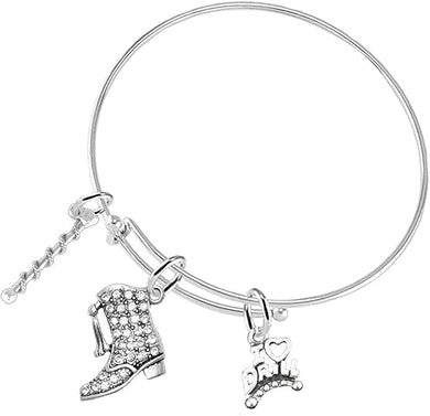 Drill 3 Charm Bracelet Hypoallergenic, Safe-Nickel, Lead & Cadmium Free!