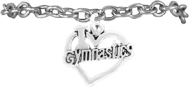Gymnastic Charm Bracelet Hypoallergenic, Safe, Nickel, Lead & Cadmium Free!