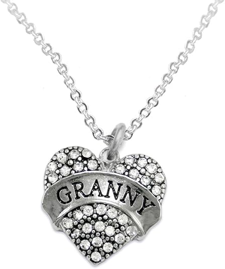 The Perfect Gift Granny Adjustable Hypoallergenic Necklace, Safe-Nickel, Lead Free!