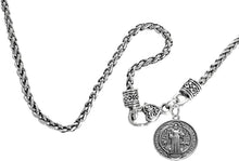 Saint Benedict Protective Charm, and Prayer, Protect Me from Harm, from Evil, from The Devil. Nickle, Lead Cadmium Free