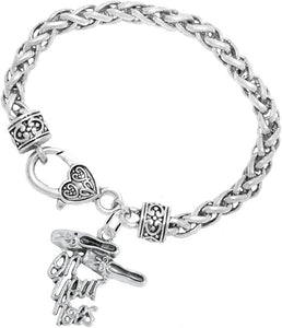 On Your Toes Ballet Hypoallergenic Bracelet