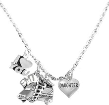 EMT, Daughter Adjustable Necklace, Hypoallergenic, Safe-Nickel, Lead, Cadmium Free